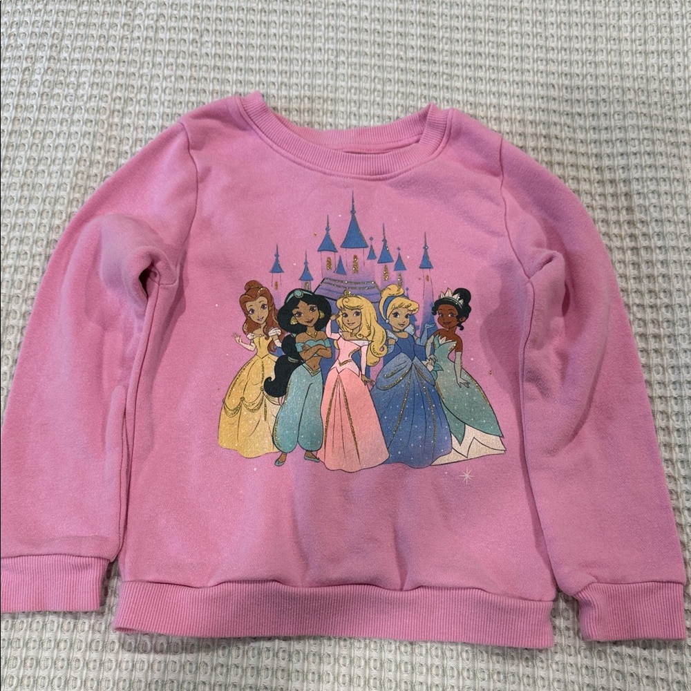 Disney Pink Princess Sweatshirt for Kids